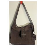 Dolce & Gabbana Brown Suede Handbags