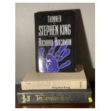 3 Stephen King books, Thinner, The Dead Zone, The