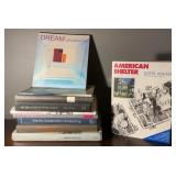 Photographic books, architectural books,