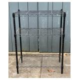 3-Tier Heavy Duty Wire Shelving System, 23 x 13 x