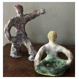Folk Art Sculptures ï¿½ Signed Figural Studio