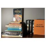 Art books, ceramics, rugs, Eric Sloaneï¿½s