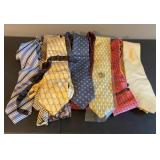 12 Vintage silk ties, Tommy Hilfiger, Firenze,