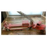 Late 1950ï¿½s Tonka TFD Life Net Fire Truck