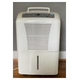 GE dehumidifier Model number ADEL50LRL2, powers
