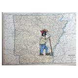 John Martin Stickler Folk Art Mixed Media on