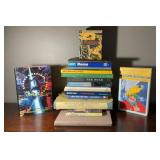 Fiction and non fiction books, plays, A