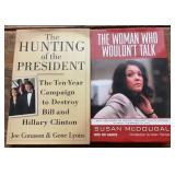 2 Autographed books. Gene Lyons The Hunting of
