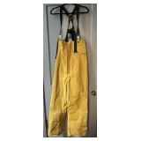 Yellow Lands End Waders Size Large
