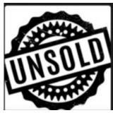 UNSOLD LOTS This is for everything that did