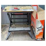 Black and Decker Workmate 425 workbench with box,