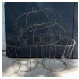 Vintage Wire Garden Cloche Frame / Decorative