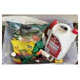Tote full of off, bug repellent, garden repellent