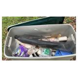 Miscellaneous lot plus with lid back rod for gaps