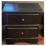 2 Drawer Nightstand 24.5w 16d 25.5t