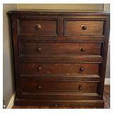 Solid Wood Chest of Drawers 5 drawers 46wide