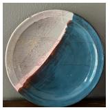 Signed Studio Pottery Plate M Bonnell 1981