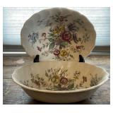 2 Sheraton Johnston Bros bowls made in England