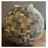 Mosaic Glass Lamp Shade  Multicolor Tesserae