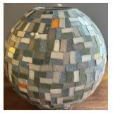 Mosaic Glass Lamp Shade  Multicolor Tesserae
