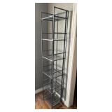 6 Shelf Iron Folding Tower 12.5w 11d 68.5t