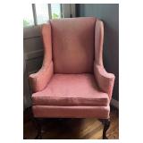Hickory Chair Wingback Armchair ï¿½ Queen Anne