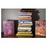 Nonfiction books, memoirs, history, academic,