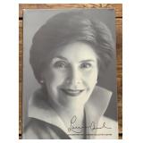 Autographed book with case, Laura Bush, Spoken
