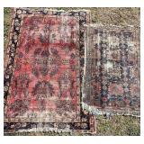 Pair of Vintage Hand-Knotted Oriental Rugs ï¿½