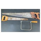 Disston D-8 hand saw, hand or panel saw, coping