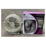 2 Mini fans. O2 Cool new in box. Breeze machine
