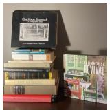 Art books, craftsmanship, furniture, Farmhouse