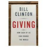 Autographed Bill Clinton, Giving how each of us