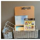 Wicker & Metal Baskets, Jungle magnets, frames,