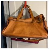 LL Bean Boat and Tote Embroidered bag, Soft
