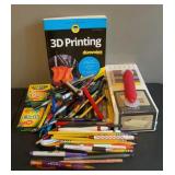 Craft art lot, Jotblock, 3D Printing for Dummies,