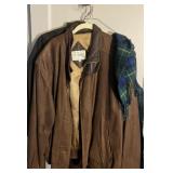 Remy Leather Coat, Folsom Coat, Edinburgh Old