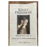 Autographed Kinky Friedman, Heroï¿½s is a Texas