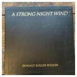 Autographed Donald Roller Wilson, A strong night