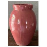 Glazed Studio Pottery Vase 516 stampedï¿½ Faceted