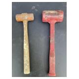 2 Dead blow hammers, Estwing Polyurethane