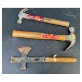 2 ToolBasix claw hammers, TopMost claw hammer,