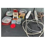 Screws, nails, power strips, extension cord