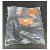 Levi jeans, black, W42 L34, Straight Leg,