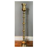 Tall Brass candle stick holder 28.5in tall