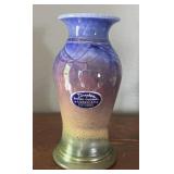 Signed J. Dryden Pottery Vase ï¿½ Hot Springs