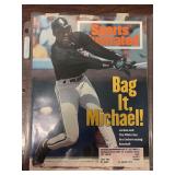 Michael Jordan White Sox Sports Illustrated Mag.