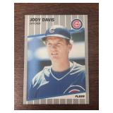 1989 Jody Davis Fleer #421 raw