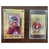 Lot of 2 Steve Young 1990s cards in hard plastic