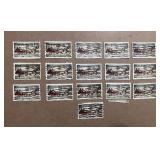 Lot of 16 1974 Currier & Ives Christmas 10c stamps